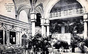 ALGER - L'ALHAMBRA - LE JARDIN D'HIVER - 1938